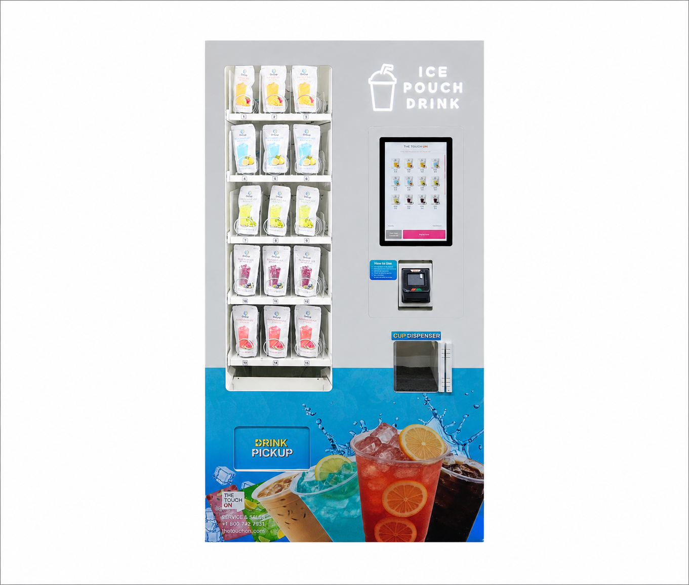 Pouch Drink Vending Machine